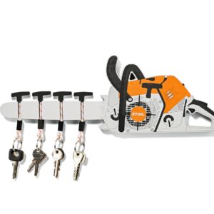 Schlüsselbrett Motorsäge + Magnet