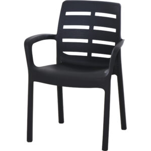 Borneo Stapelsessel anthrazit