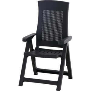 Gold Klappsessel anthrazit