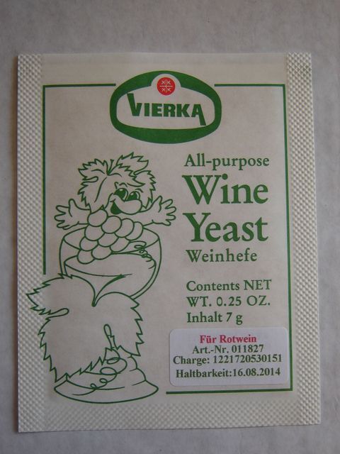 2726512 trockenhefe zur weinbereitung 7 g fuer rotweine