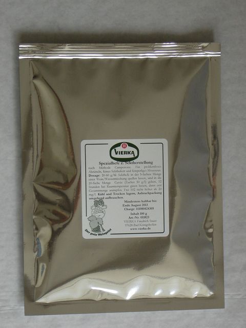 2726515 trockenhefe z sektherst 100 g