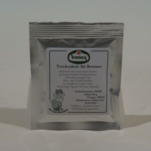 Trockenhefe für Brenner 25g