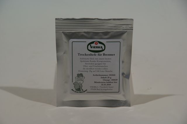 2726516 trockenhefe fuer brenner 25g