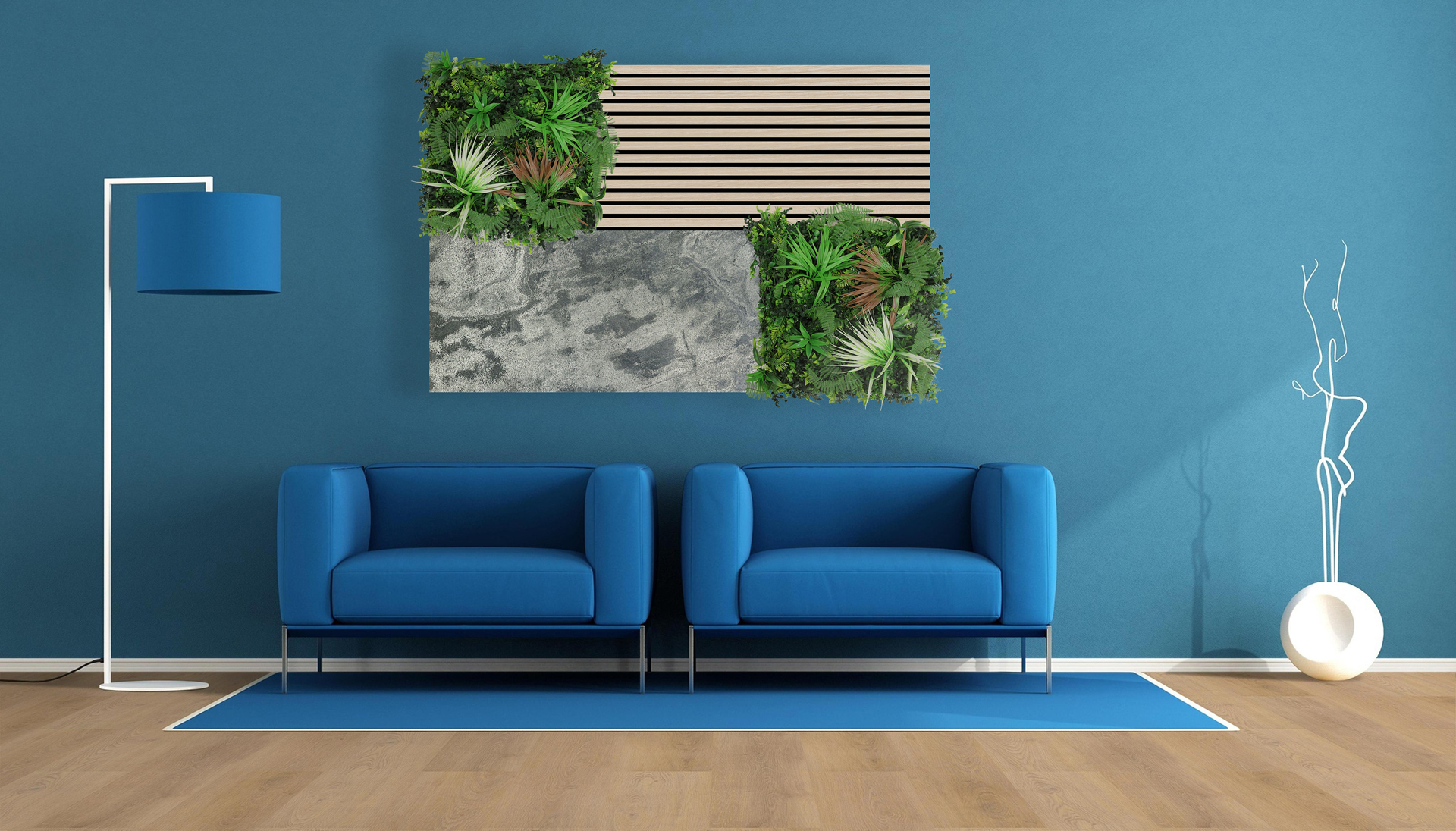 2744867 wandpaneel modular wall stone