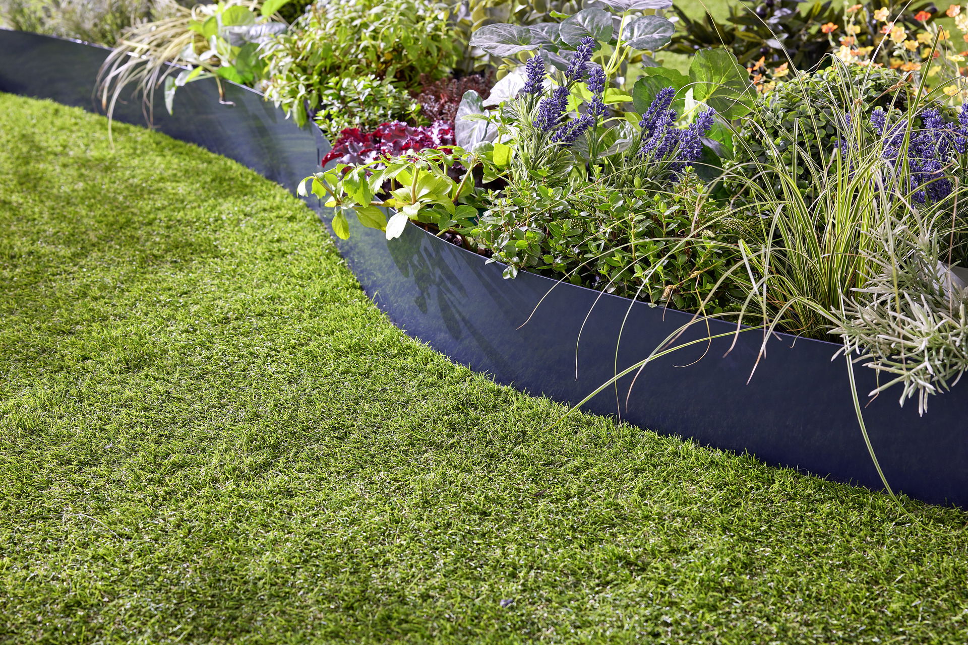 2747630 rasen beet und trennkante