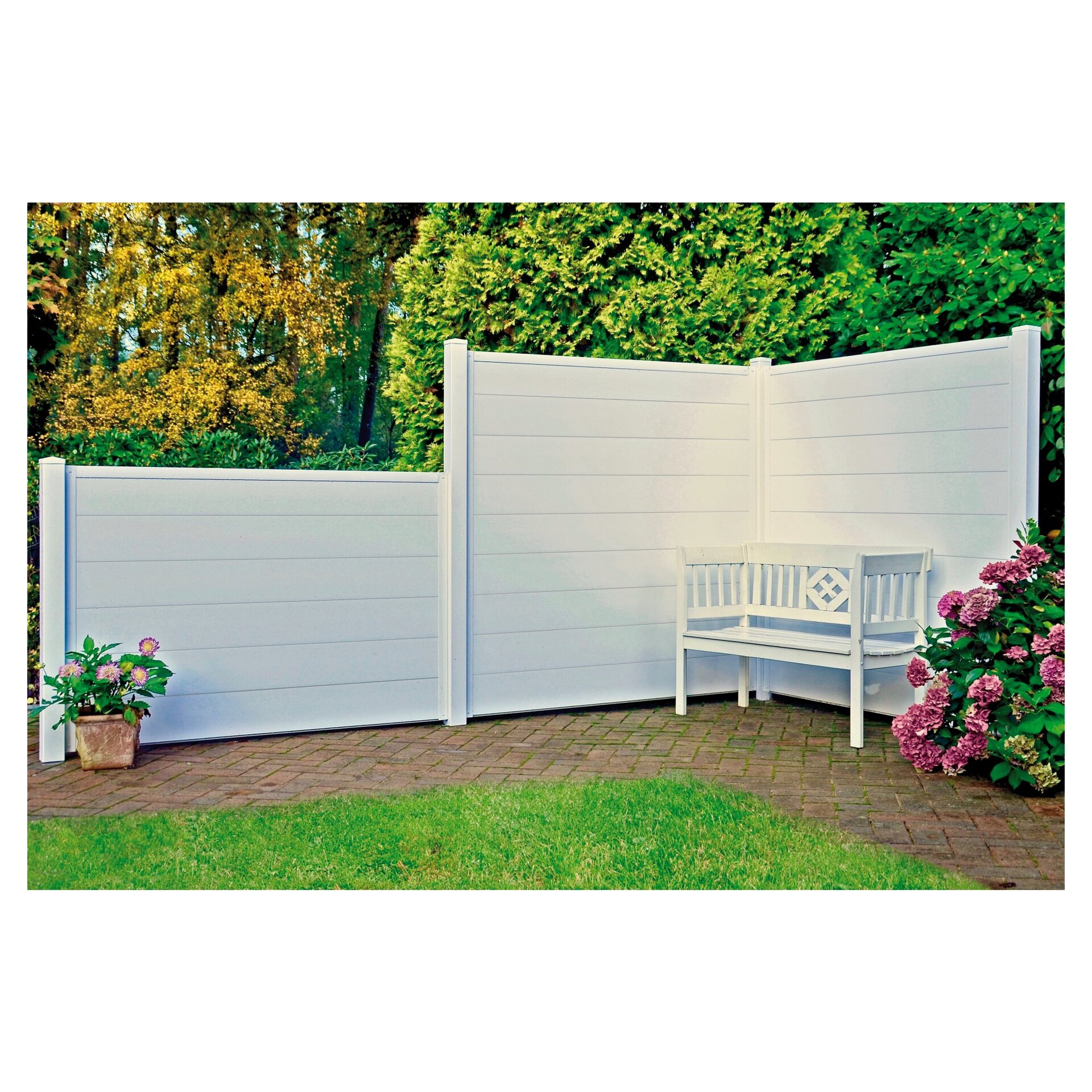 2778987 lightline steckzaunsystem komplettbausatz