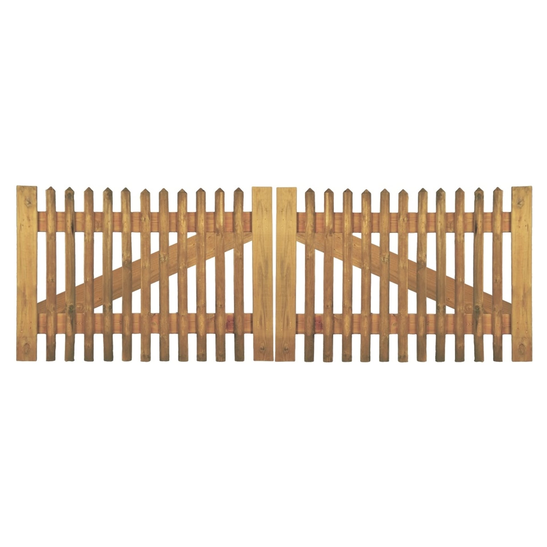 2779255 senkrechtzaun doppeltor latten 55 mm