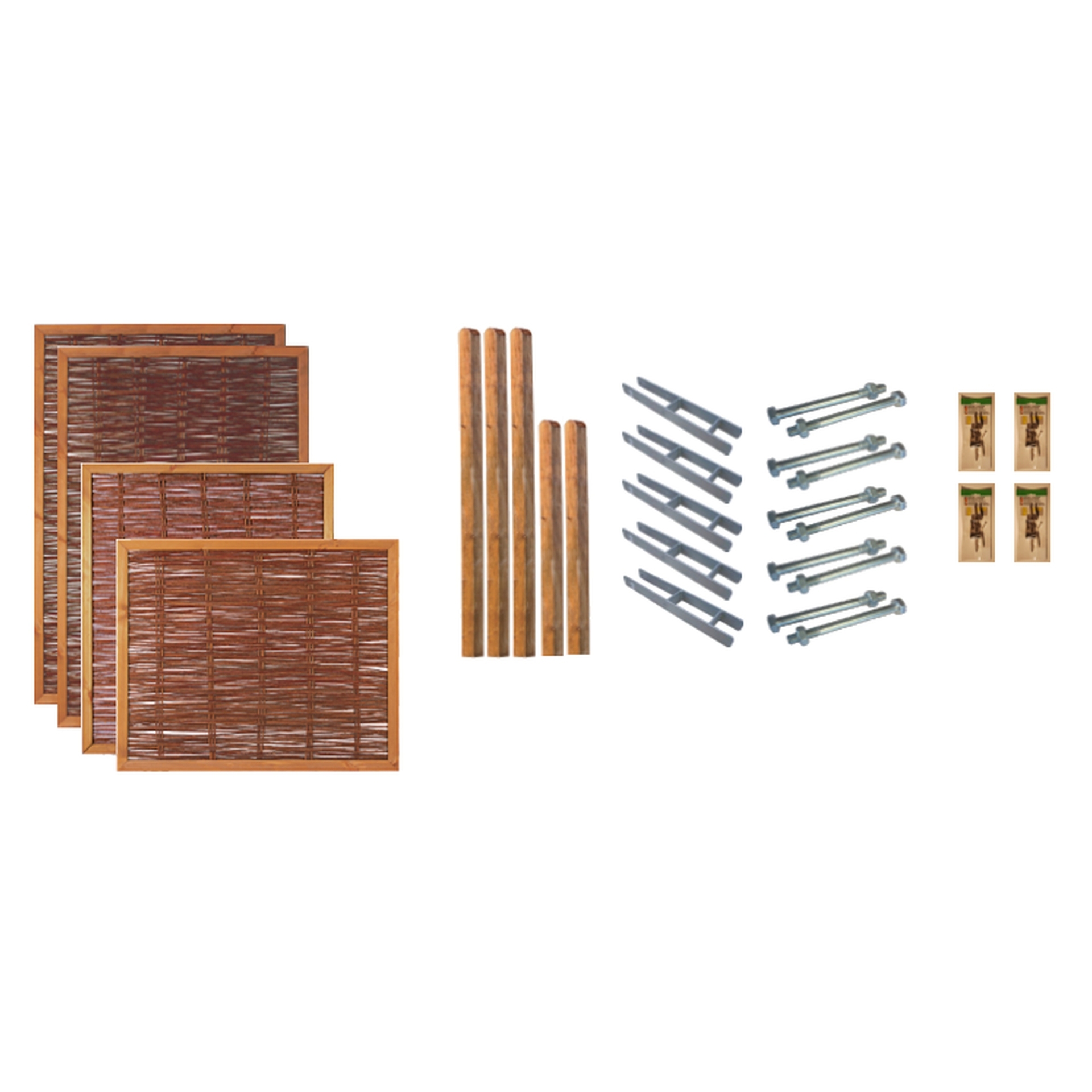 2779309 sichtschutz zaun set fresno