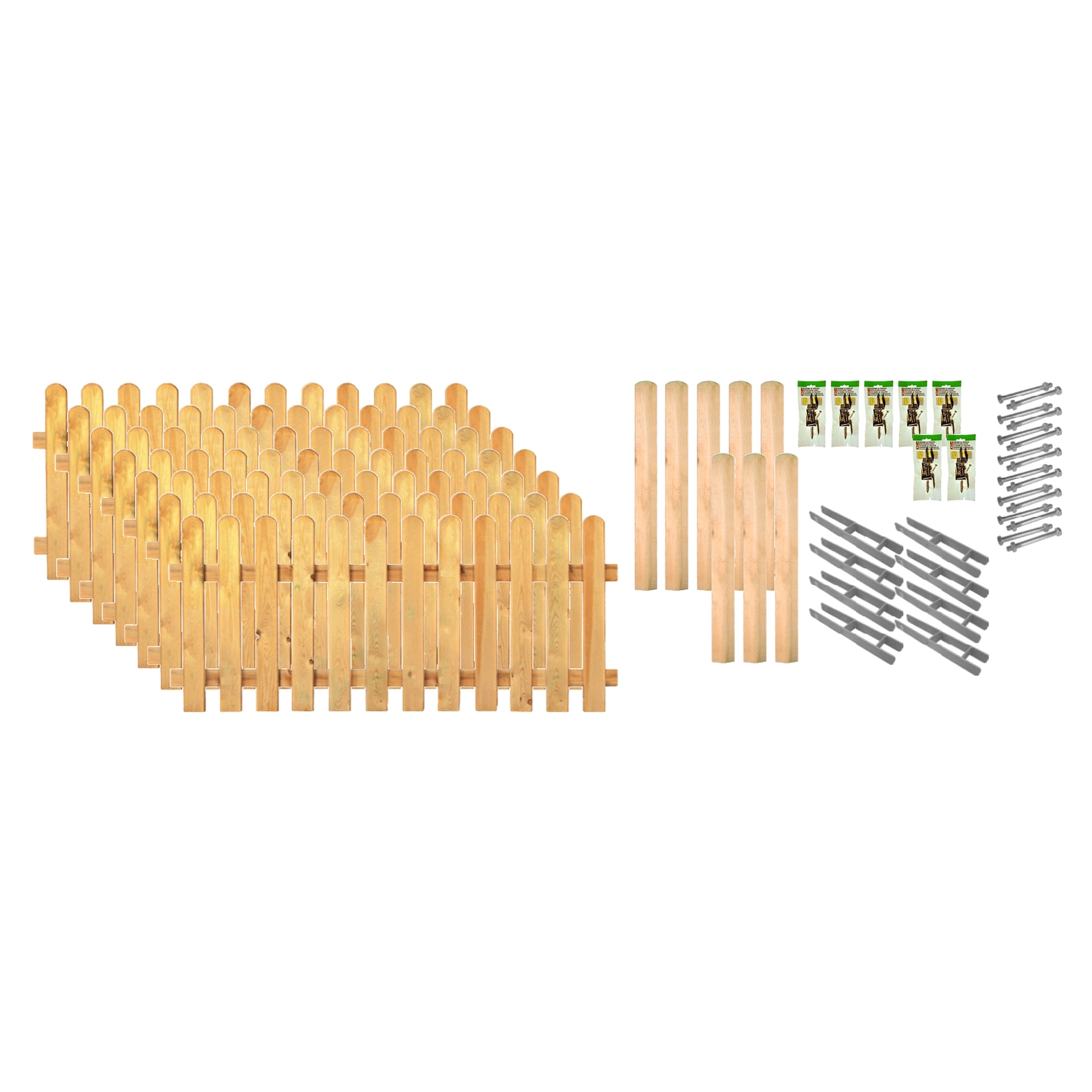 2779339 sichtschutz zaun set lakeland