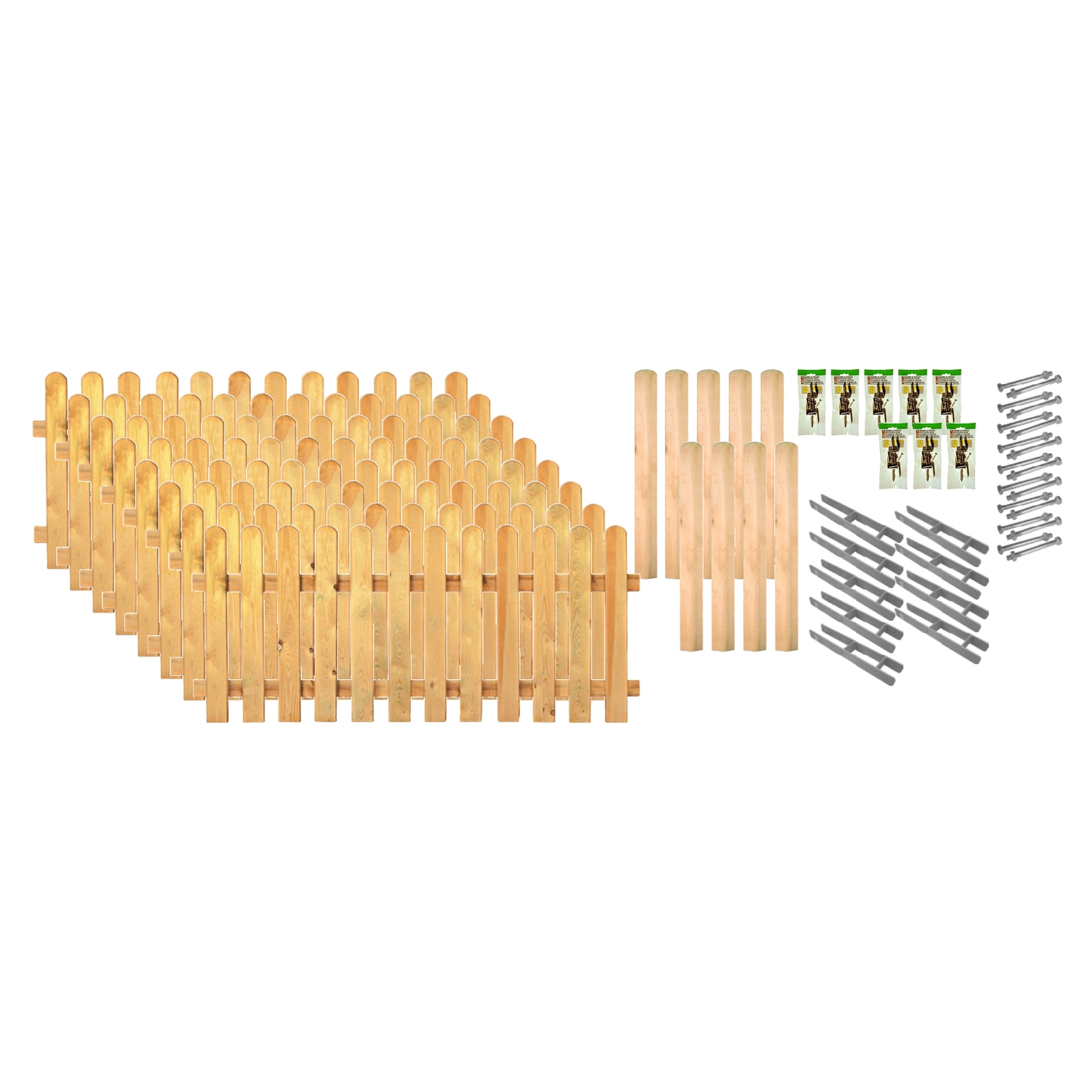 2779340 sichtschutz zaun set lakeland