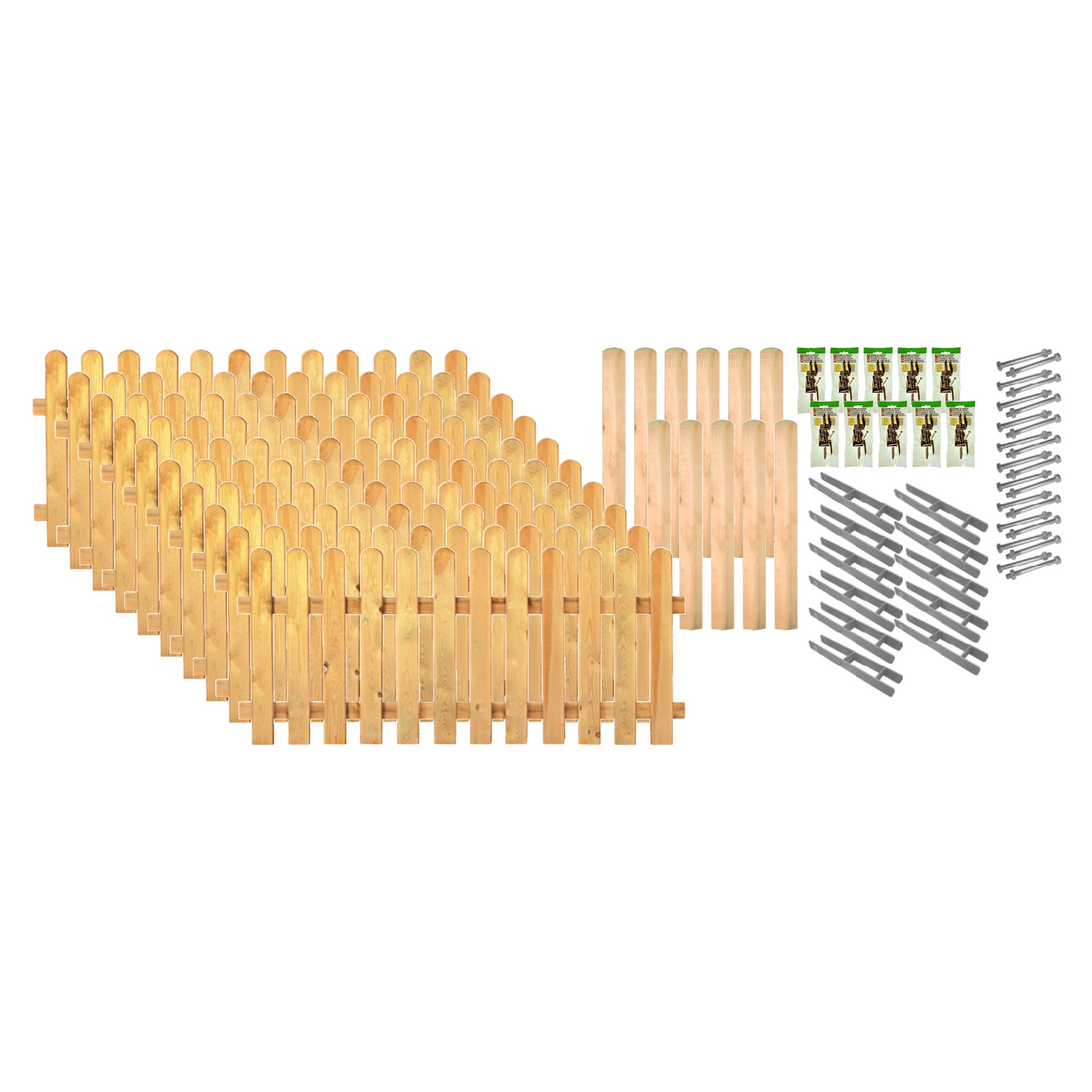 2779342 sichtschutz zaun set lakeland