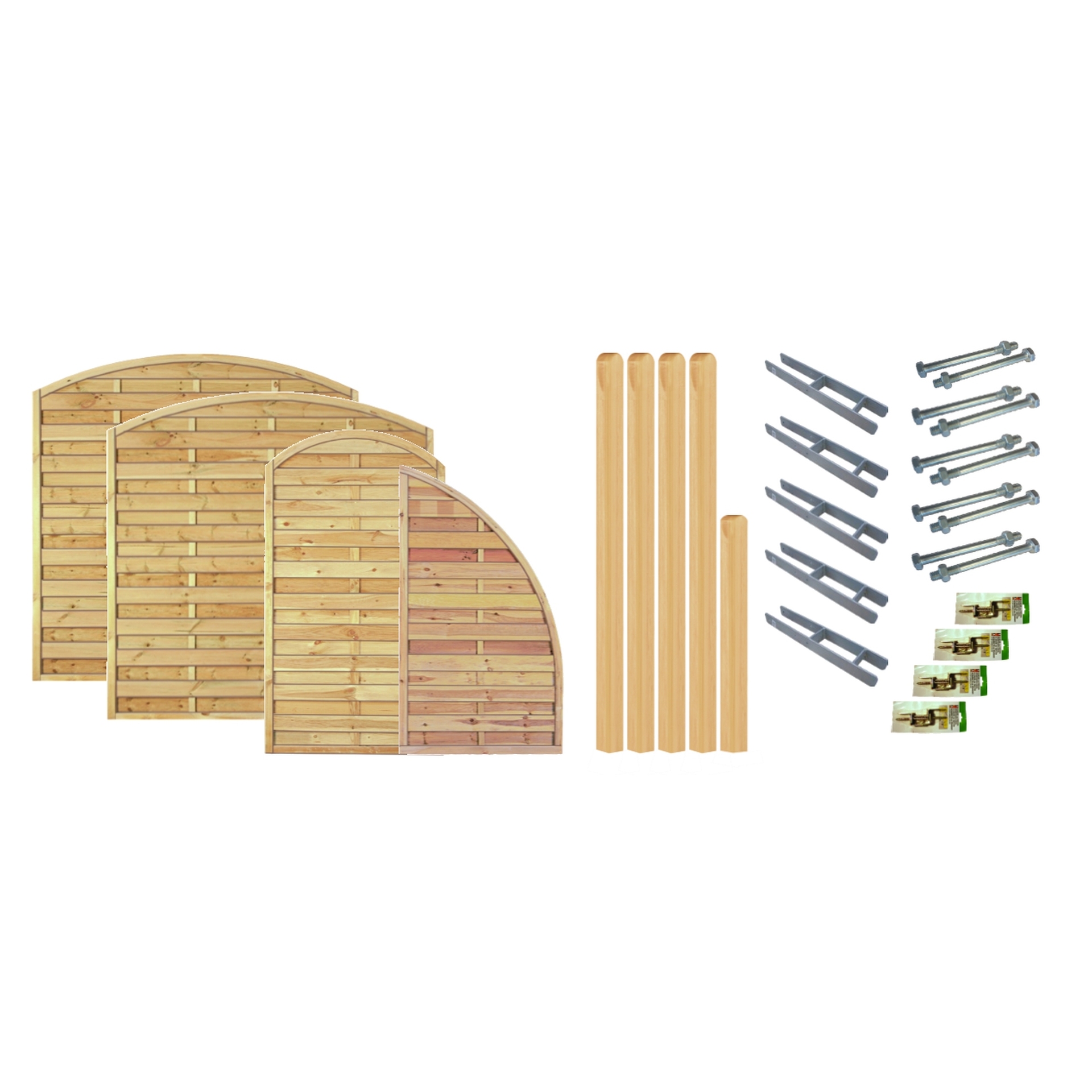 2779365 sichtschutz zaun set madison