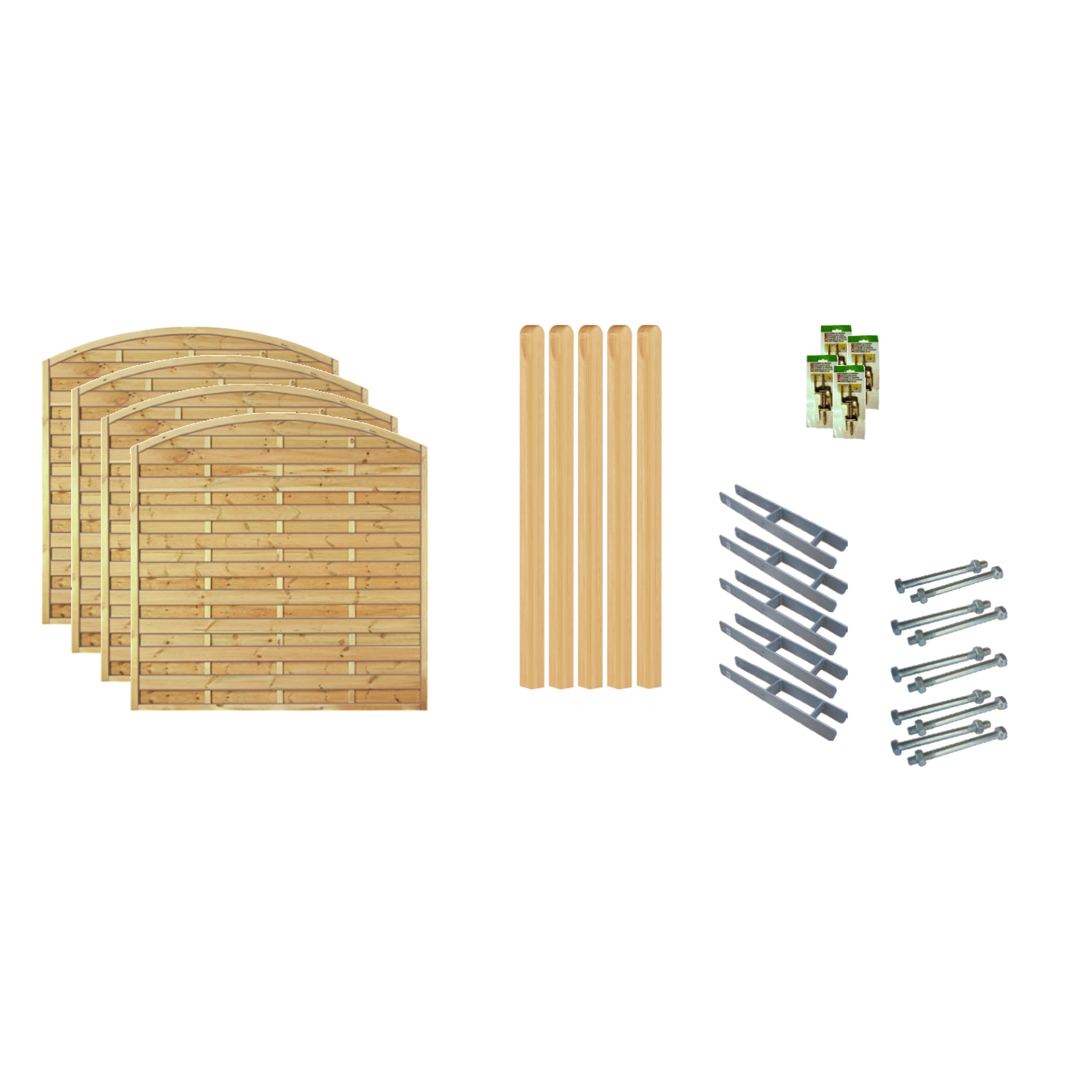 2779366 sichtschutz zaun set madison