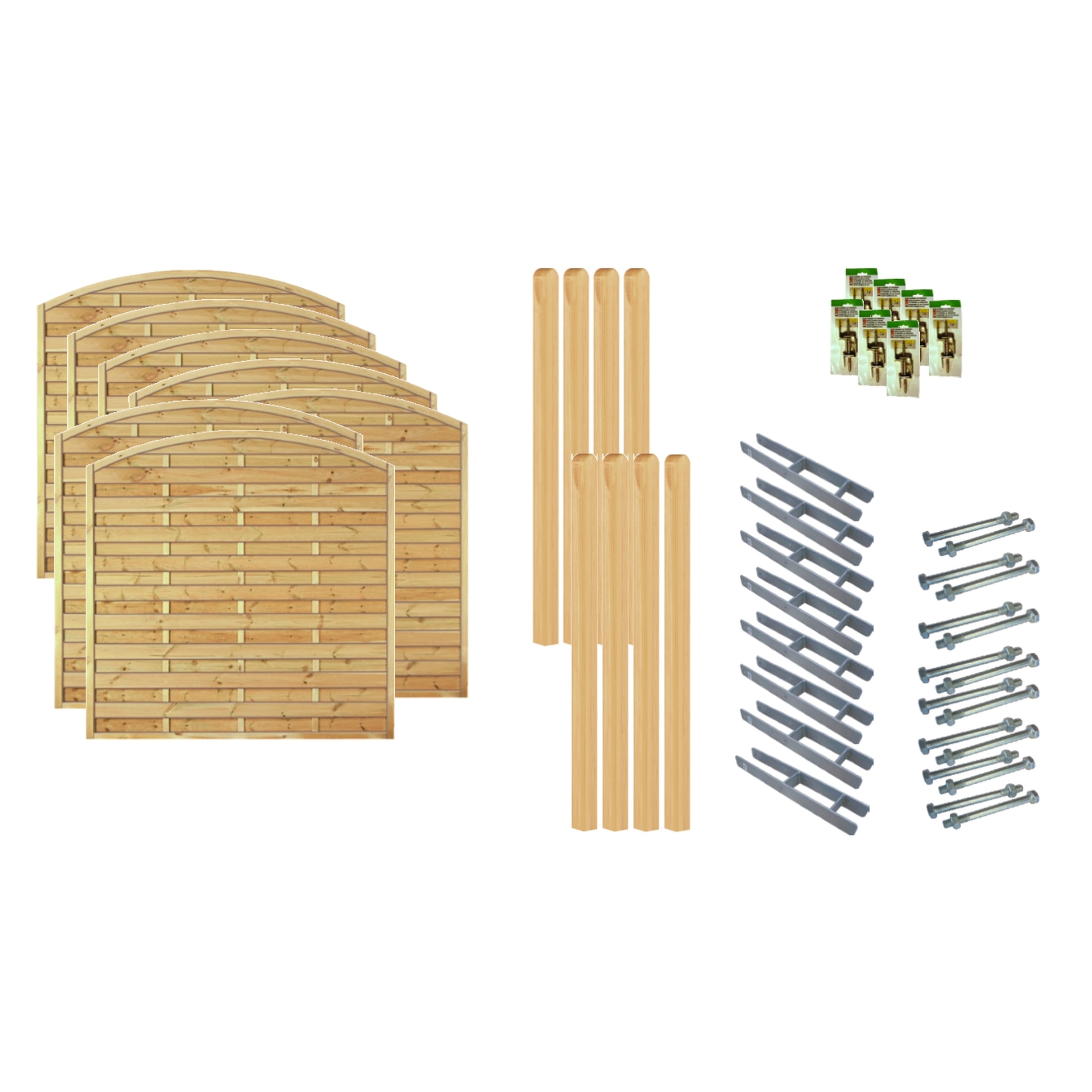 2779369 sichtschutz zaun set madison