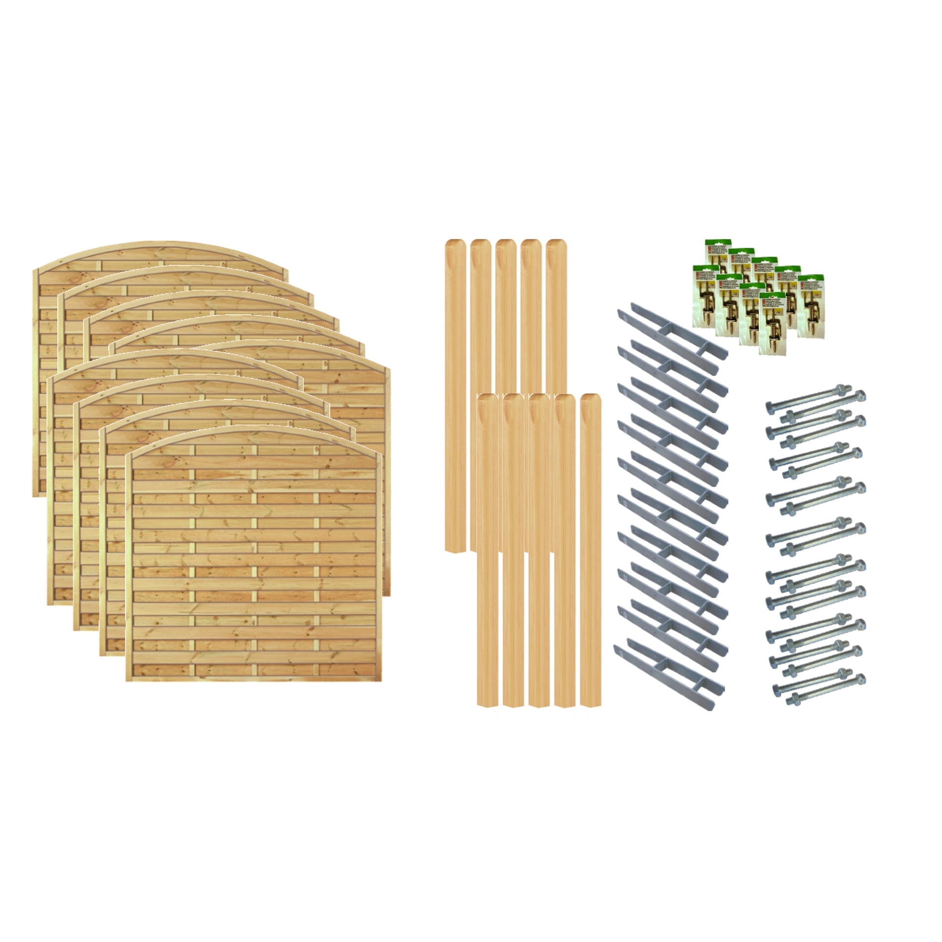 2779371 sichtschutz zaun set madison