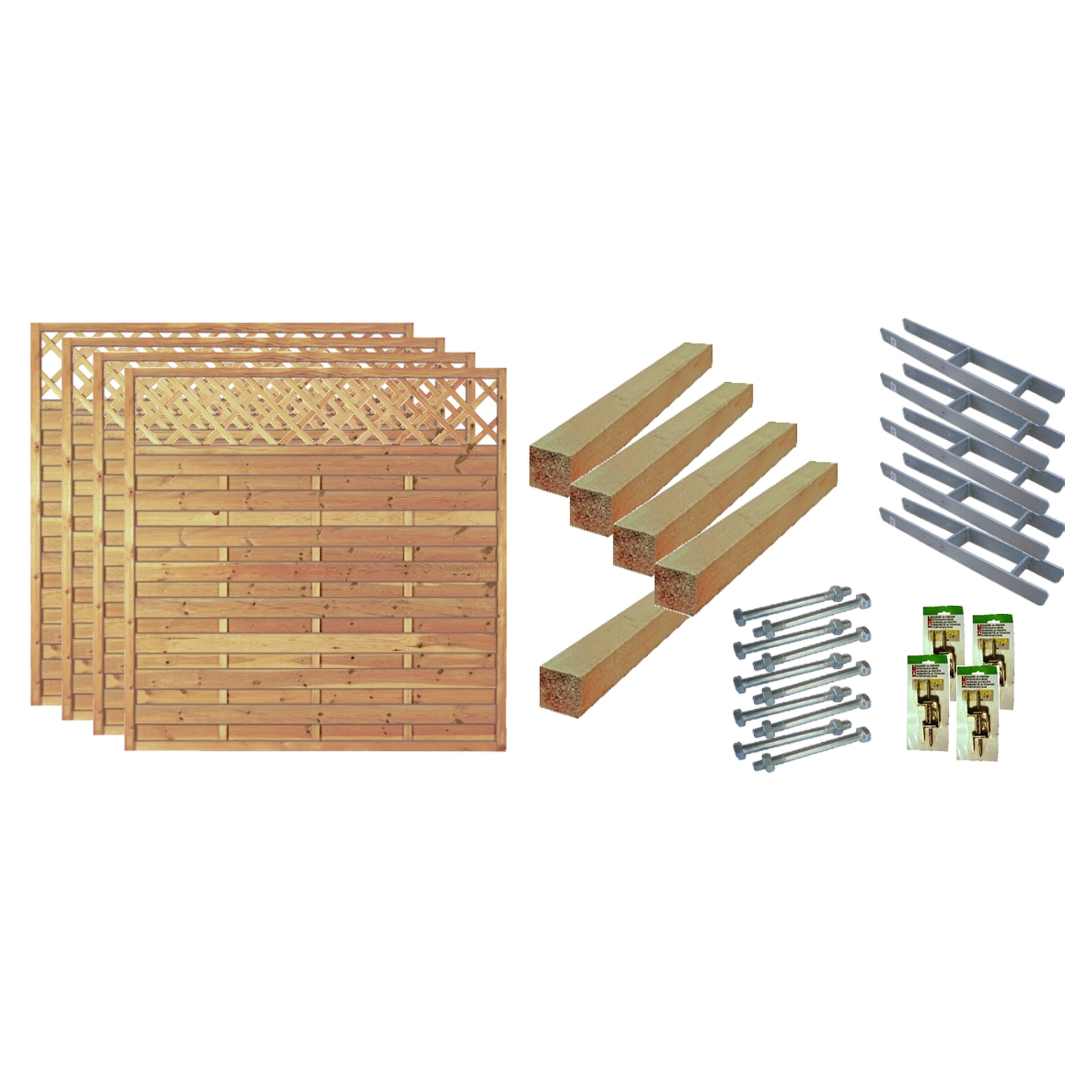 2779382 sichtschutz zaun set memphis