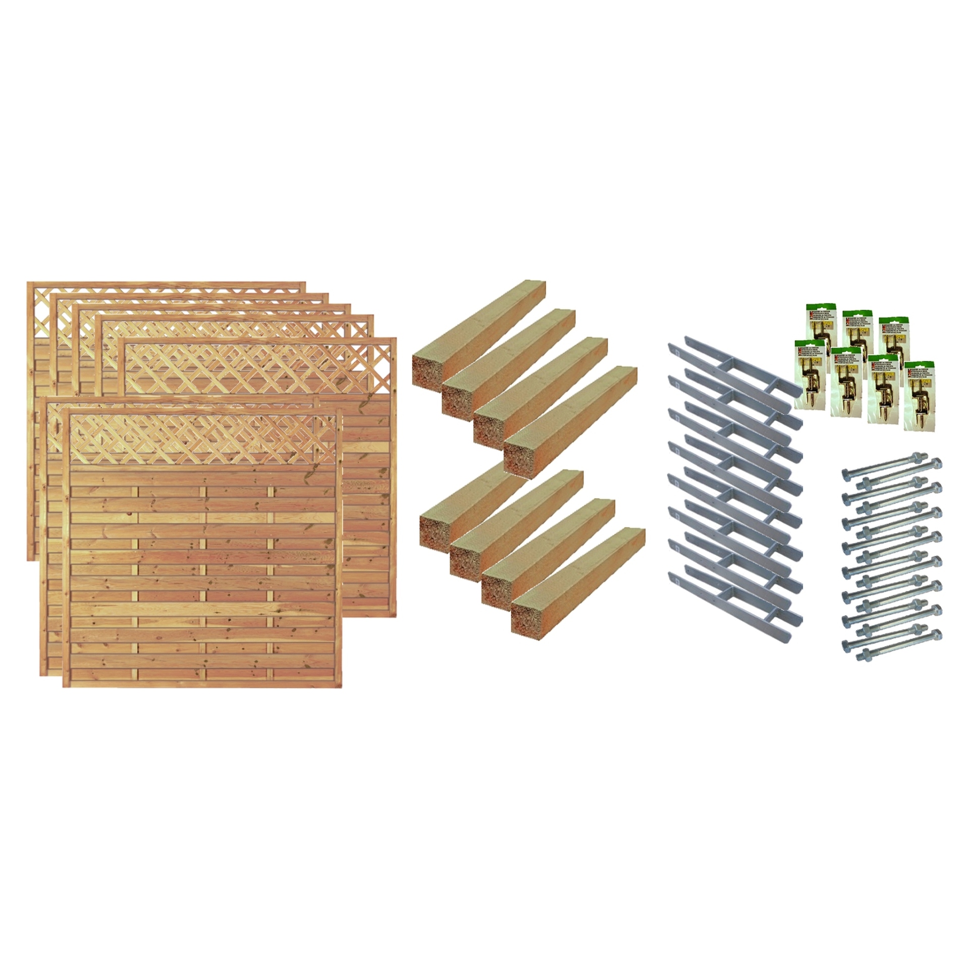 2779385 sichtschutz zaun set memphis