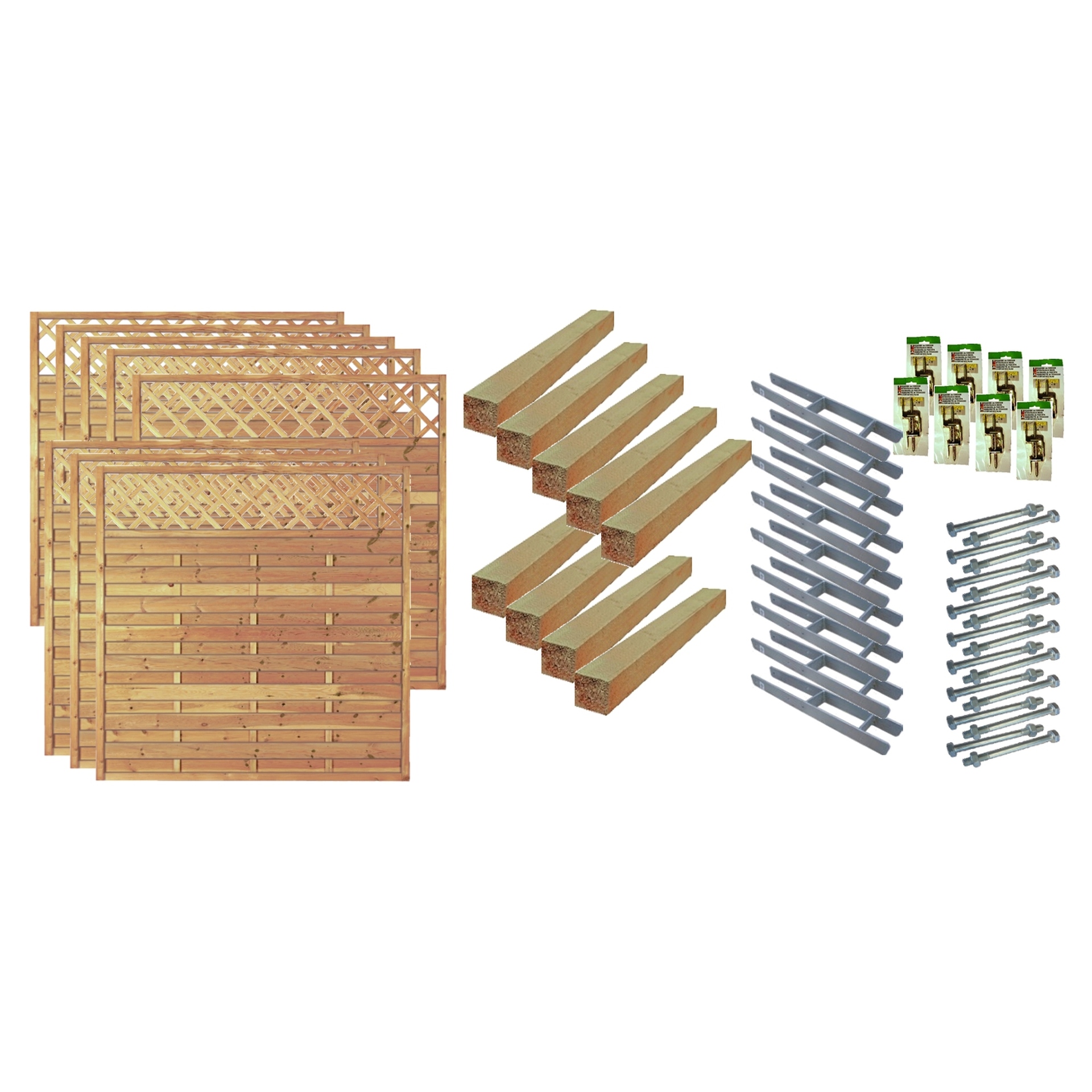 2779386 sichtschutz zaun set memphis