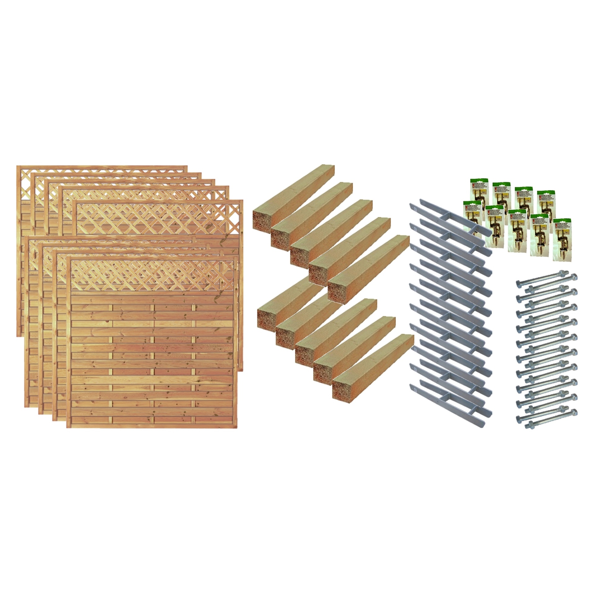 2779387 sichtschutz zaun set memphis