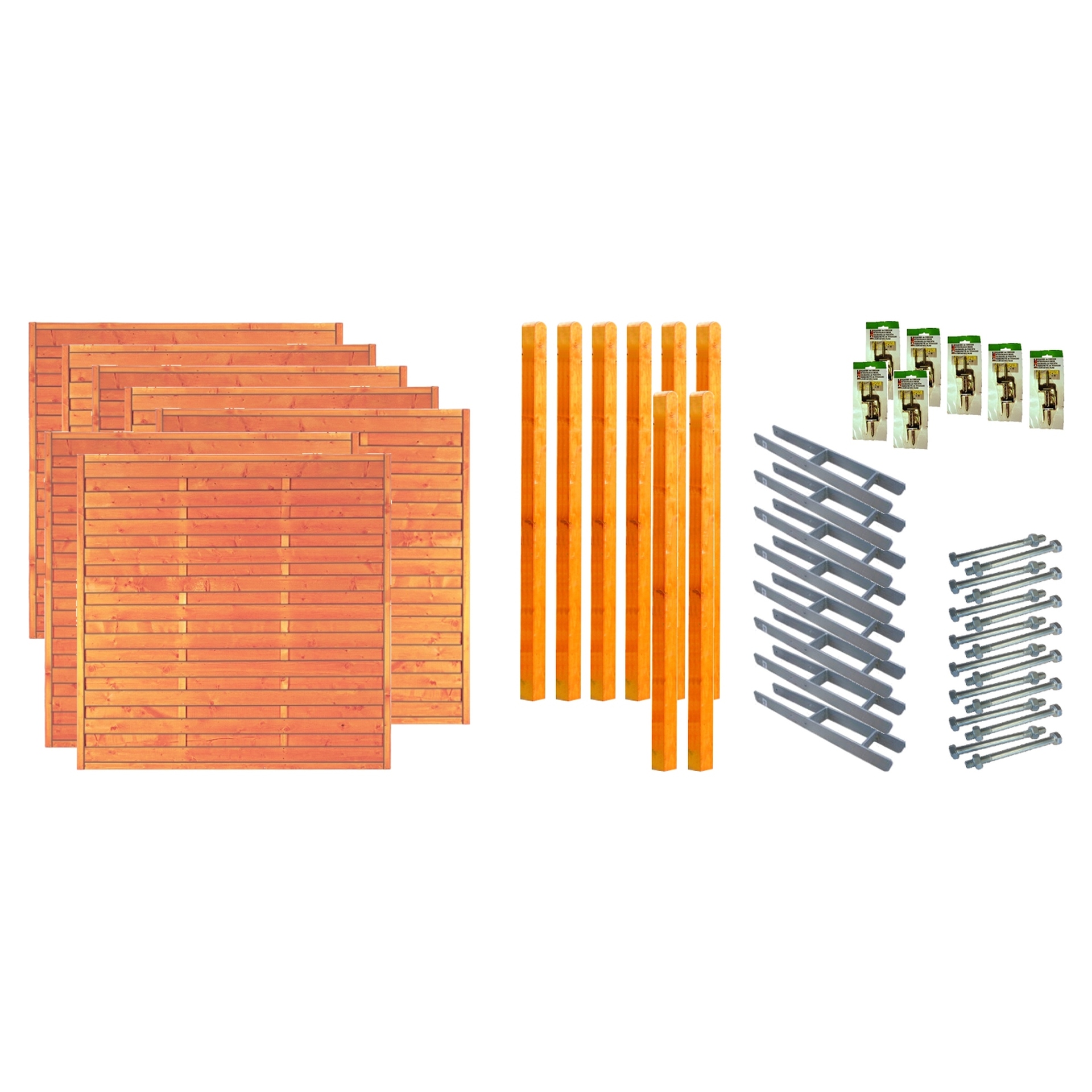 2779408 sichtschutz zaun set san diego