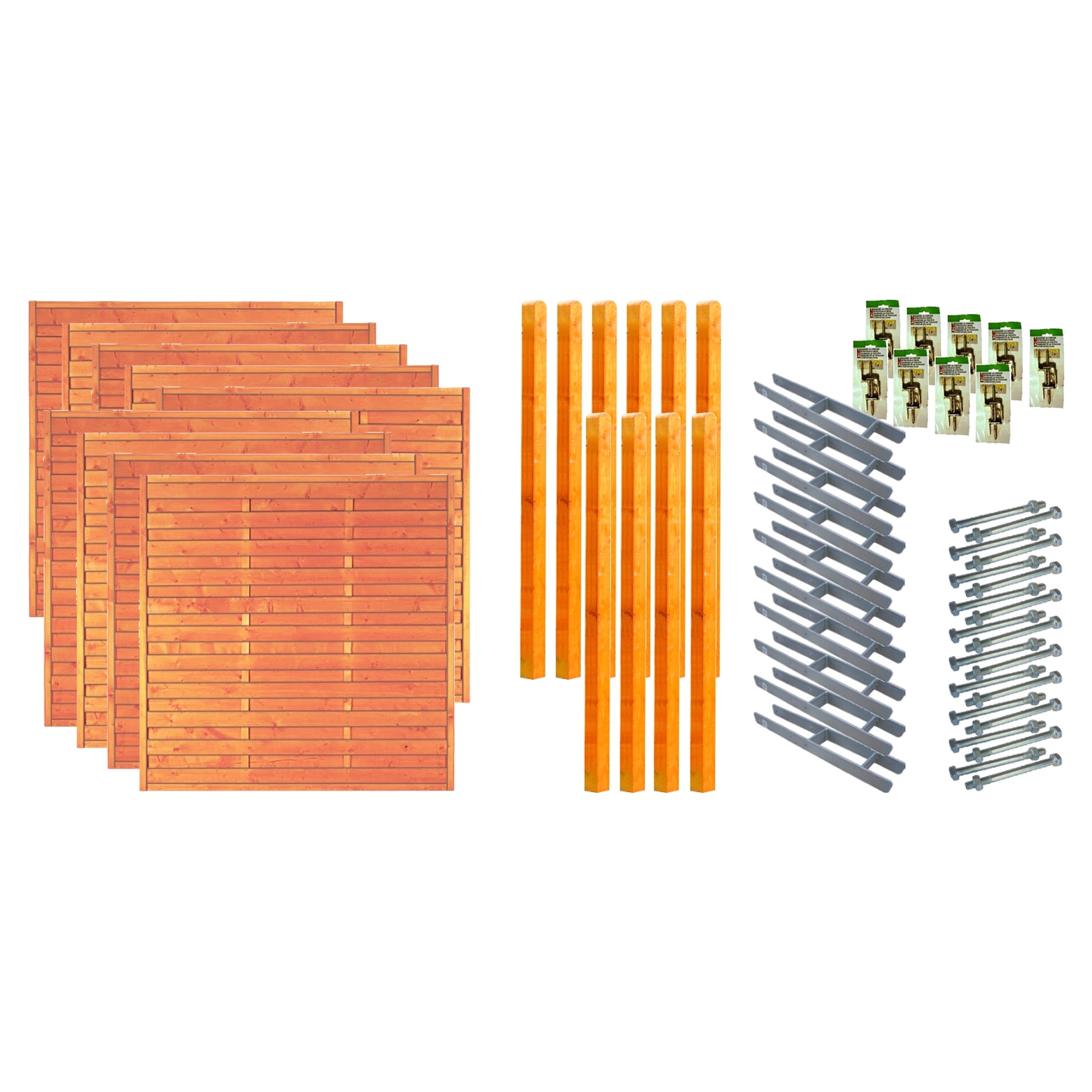 2779410 sichtschutz zaun set san diego