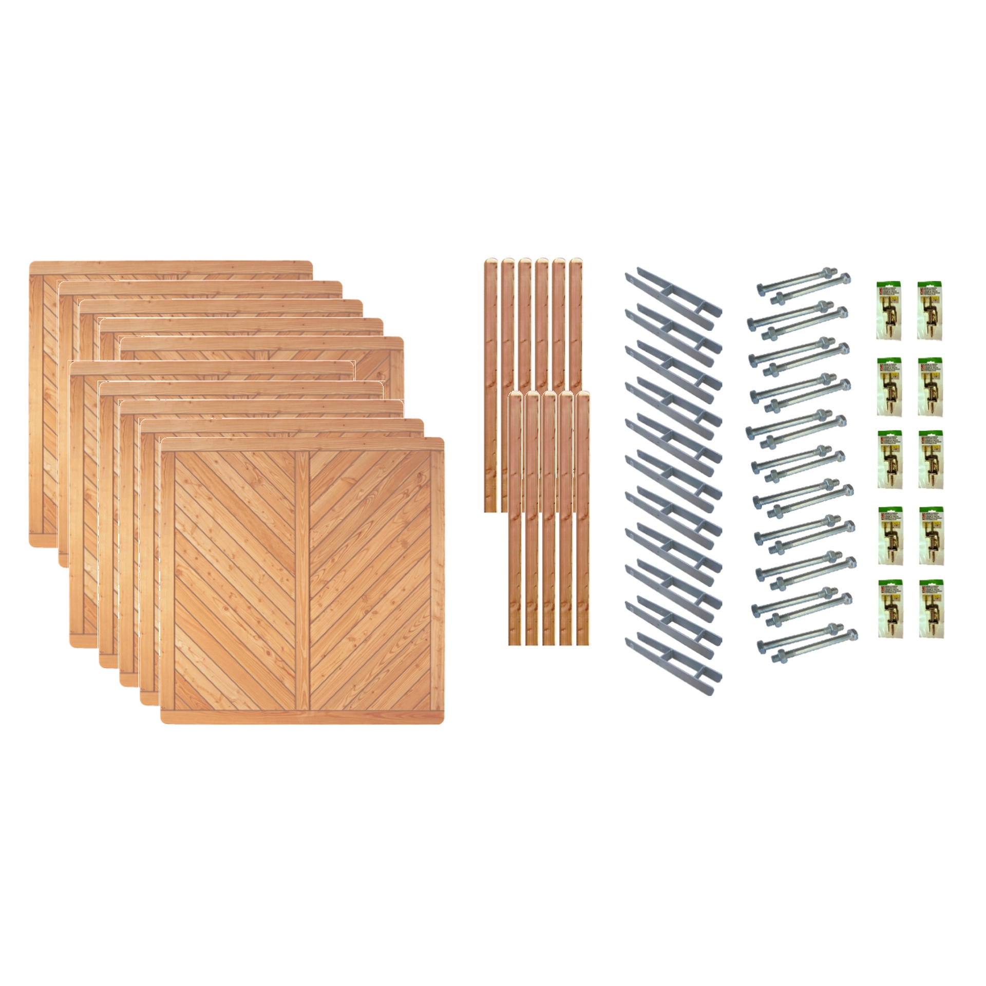 2779426 sichtschutz zaun set springfield