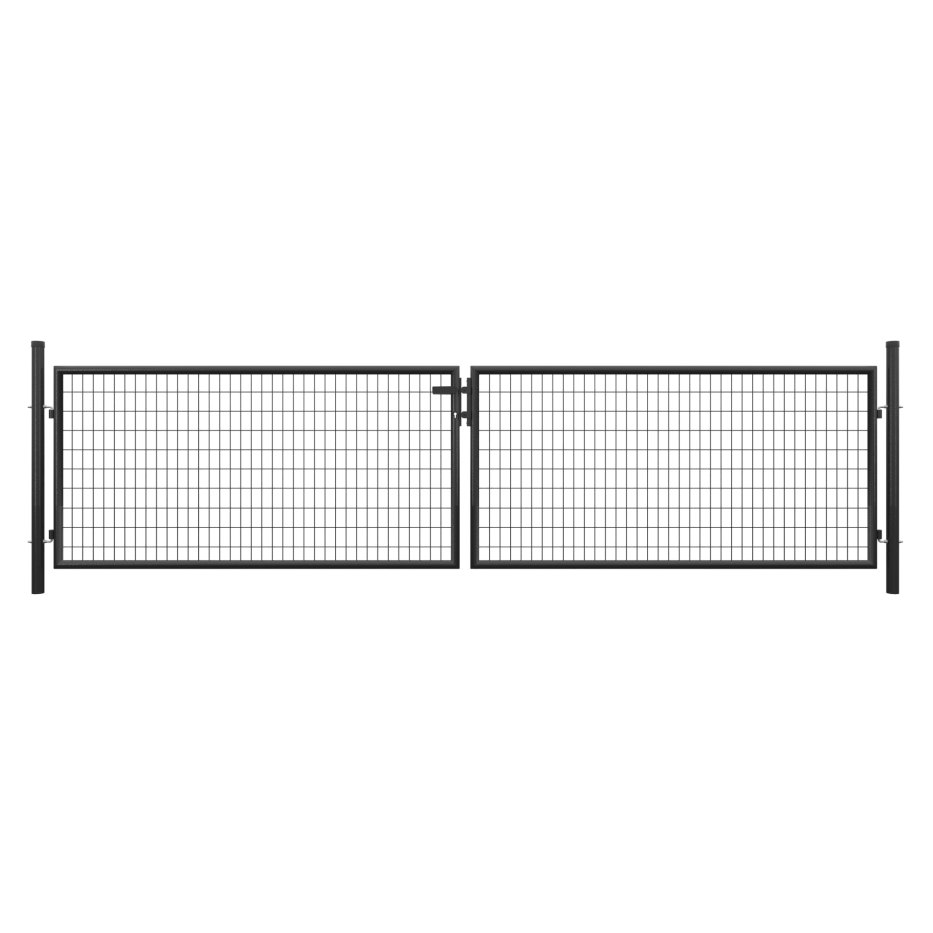 2779462 strong doppeltor anthrazit inkl pfosten beschlaege