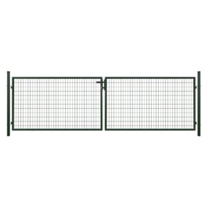 STRONG Doppeltor anthrazit inkl. Pfosten + Beschläge