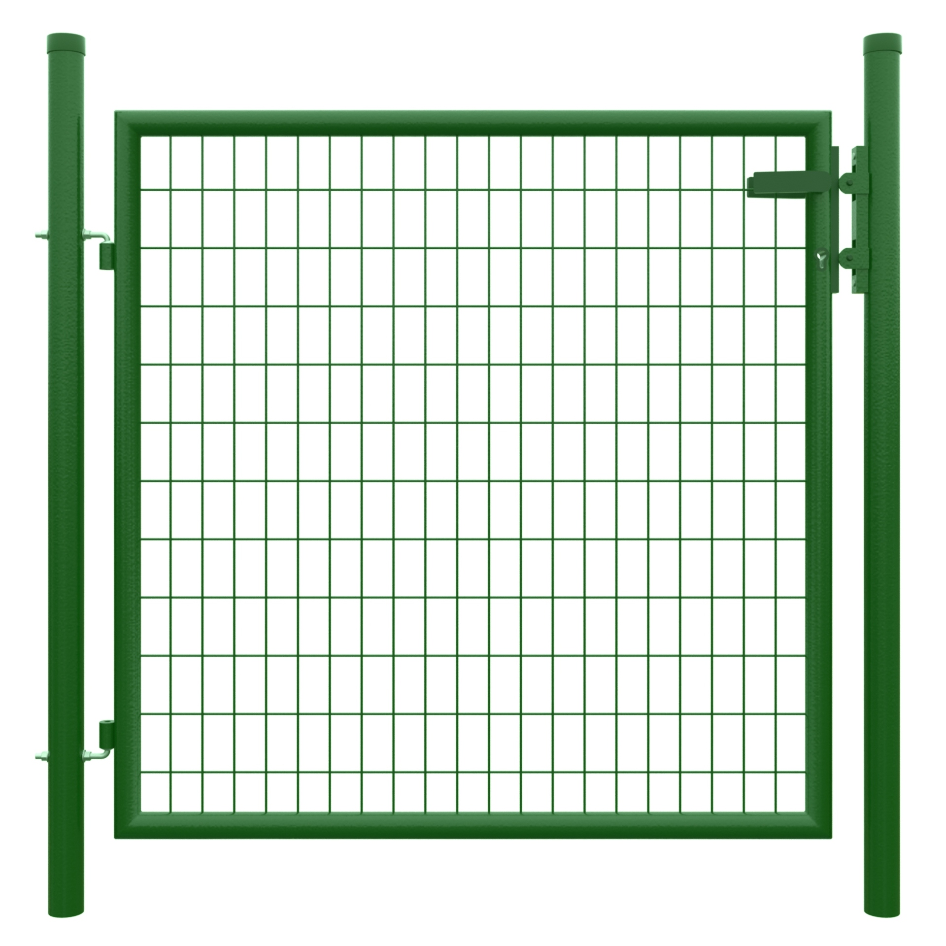 2779465 strong einzeltor gruen inkl pfosten beschlaege