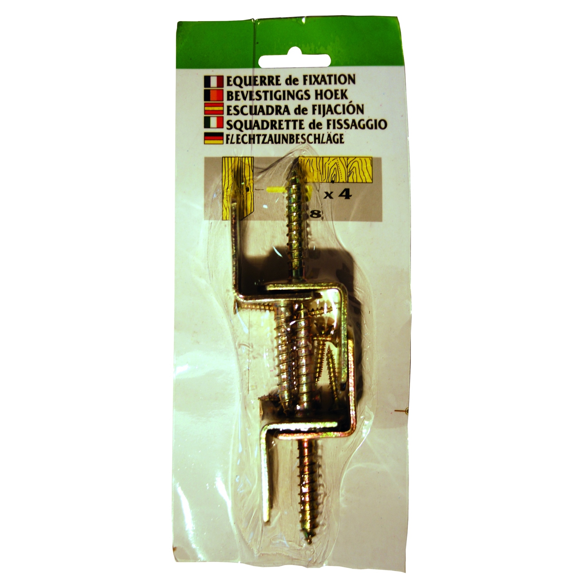 2779843 winkelbeschlag 4er karte gelb verzinkt