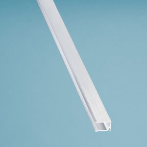 Alu Abschlussprofil | Kantenschutz mit Tropfnase | für Plattenstärke 10 mm | pressblank