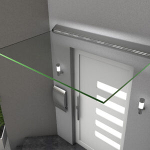 Echtglasvordach Flensburg