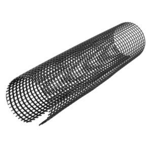 PVC Dachrinnengitter | Länge 2000 mm | Ø 125-150 mm