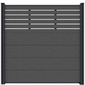 Steckzaunsystem | MALCHOW | 175 x 180 cm | anthrazit