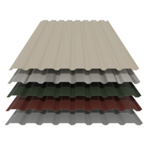 Trapezblech 20/138 | Wand | 0,63 mm | Stahl | 25 µm Polyester