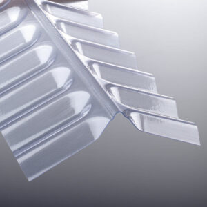 Wellfirsthaube Sinus 76/18 PVC (900x150x150 mm)