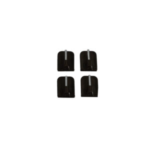 Gardinenhaken selbstklebend, 4 Stück