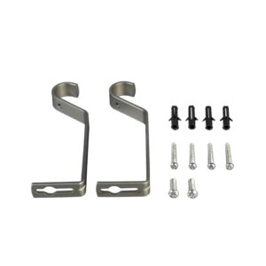 Träger für Gardinenstangen 12 cm einläufig Landhaus