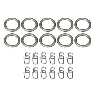 Gardinenringe für Gardinenstangen Como ø 20 mm