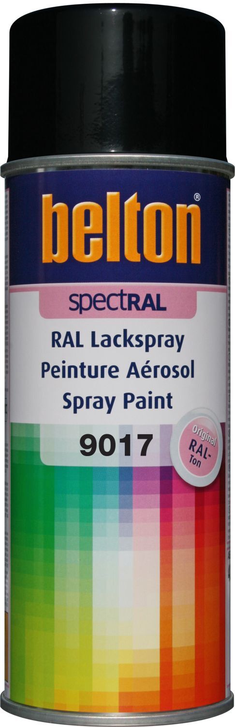 belton SpectRAL 400ml RAL 9017 VERKEHRSSCHWARZ 1 belton SpectRAL 400ml RAL 9017 VERKEHRSSCHWARZ