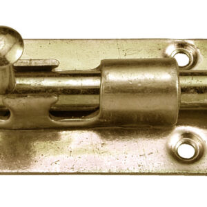 Grendelriegel gelb verzinkt 28x80mm