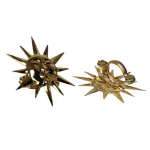 Donauklammern Motiv Sonne für Gardinenstangen