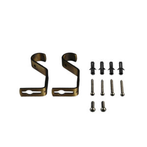 Träger für Gardinenstangen 7 cm einläufig Landhaus