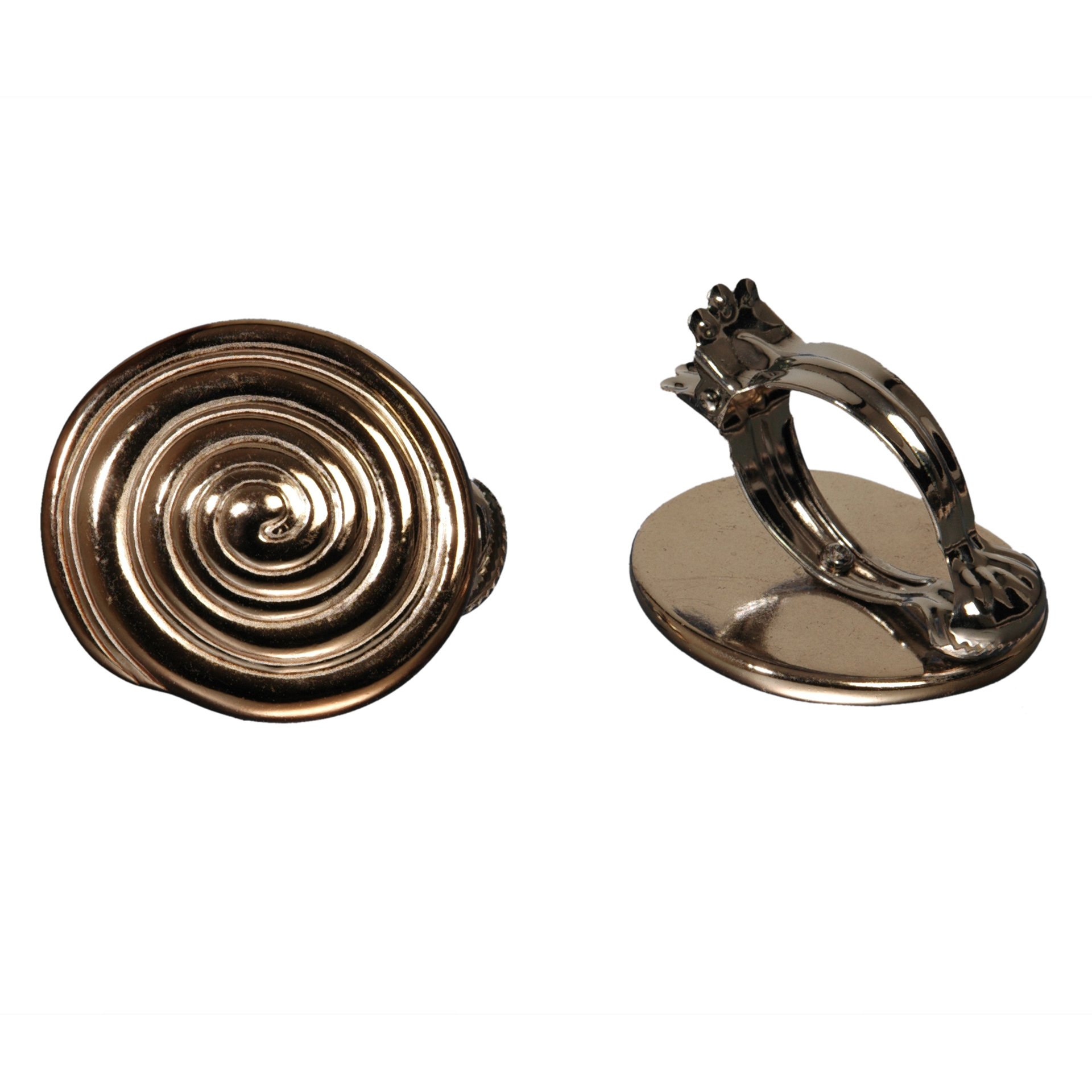 Donauklammern Motiv Schnecke für Gardinenstangen 1 Donauklammern Motiv Schnecke für Gardinenstangen