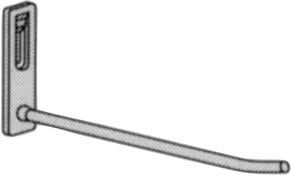 Werkzeughalter verzinkt 120mm 11414 4 Stück auf Karte