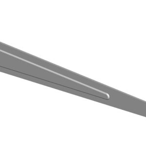 Single Träger Weiß-Alu 500mm