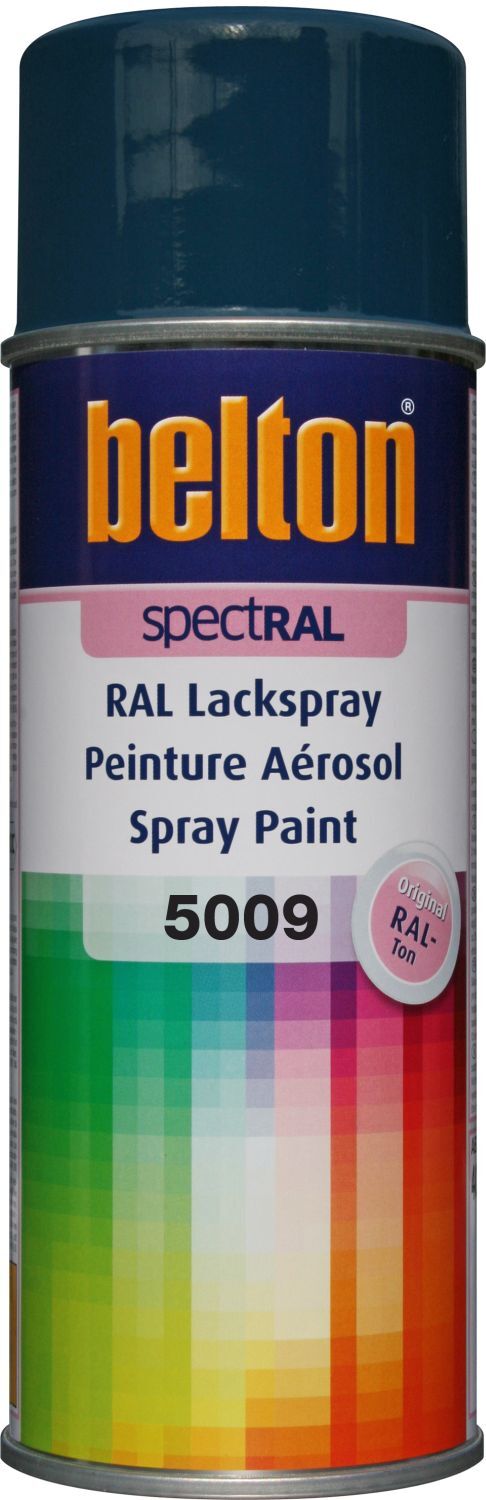 belton SpectRAL 400ml RAL 5009 AZURBLAU 1 belton SpectRAL 400ml RAL 5009 AZURBLAU