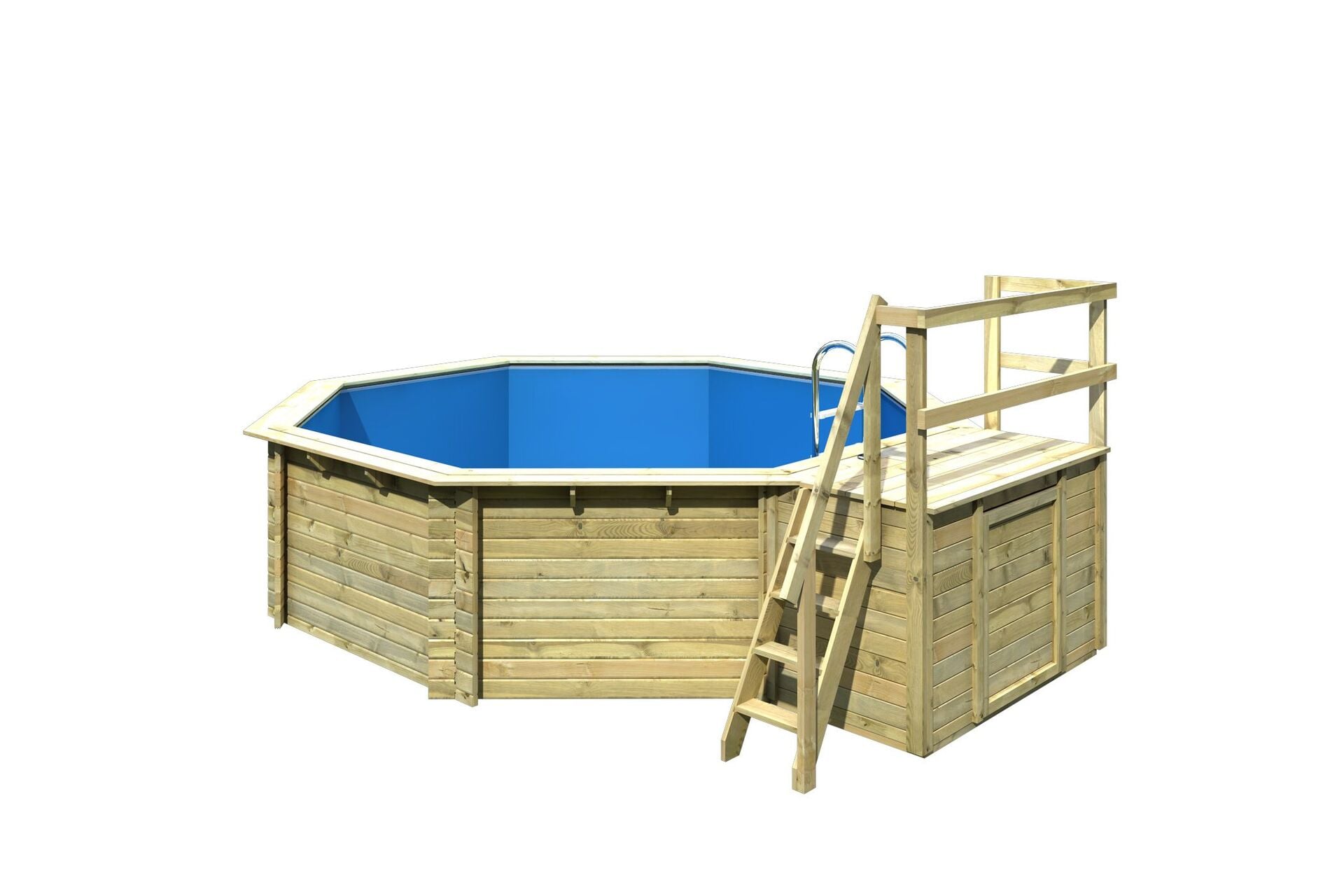 Holz-Pool Modell 2 1 Holz-Pool Modell 2