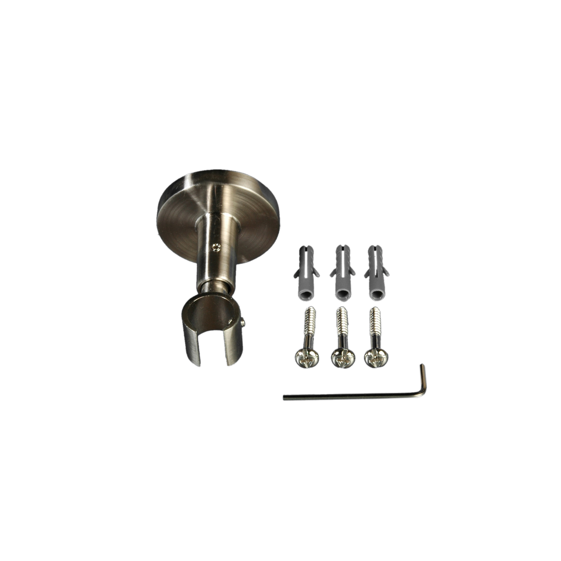 Deckenträger für Gardinenstangen 5,5 cm Innenlauf, ø 16 mm 1 Deckenträger für Gardinenstangen 5,5 cm Innenlauf, ø 16 mm