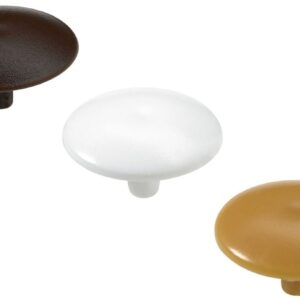 Abdeckkappe für Verbindungsschraube Direkta, weiß, braun, beige